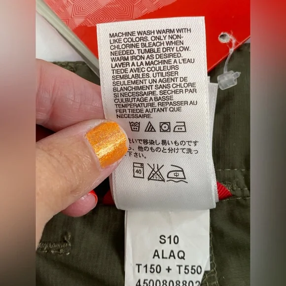 The North Face Womens Horizon Descent Capri Green Size 6 NWT - Picture 10 of 11